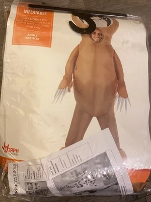 Disfraz de perezoso gigante inflable de Halloween para adulto divertido traje de animal inflable Foto 1 de 4
