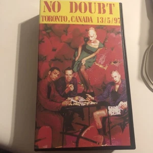 Rare VHS No Doubt Toronto Canada 5/13/97 Concert Live Rock Alternative - Picture 1 of 5