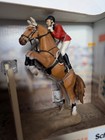 Schleich Jumping Horse & Rider -RETIRED. New in box. Never open 42026 set 