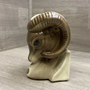 Vintage Royal Copley Ram’s Head Planter Vase - Picture 1 of 15