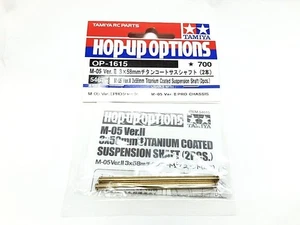 Tamiya OP-1615 54165 Titanium Suspension Shaft Ver.II M-05 M-Chassis Hop-Up 3x58 - Picture 1 of 1