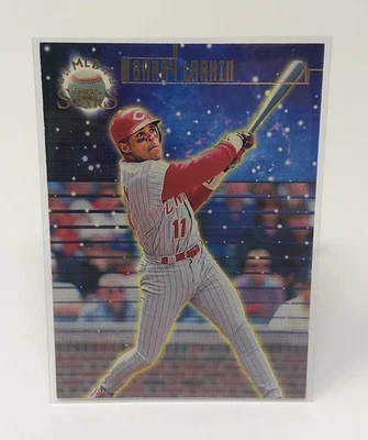 Barry Larkin Reds 1998 Topps Stars MLB #65 Serial #2268/2299 Gold - Image 1 of 2