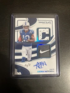 2024 Panini Immaculate Collection Adonai Mitchell 1 Of 1 !!!!!! - Picture 1 of 2