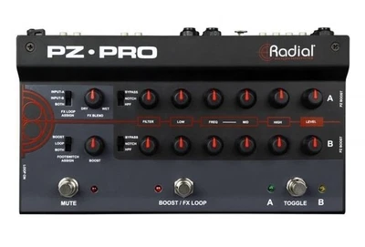 Preamplificador de 2 canales Radial Engineering PZ Pro "Envío gratuito en EE. UU." Foto 1 de 2