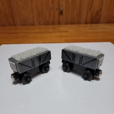 Troublesome Truck Thomas The Train Wooden Railway Tank Engine Friends 2003 pair - Image 1 of 4