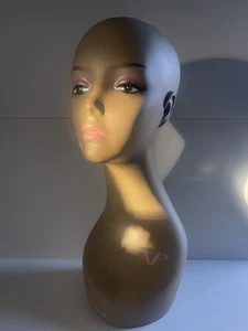 Vivica A Fox Mannequin Wig Head Dark Skin Tone Hats Accessories Decor Softgirl - Picture 1 of 10