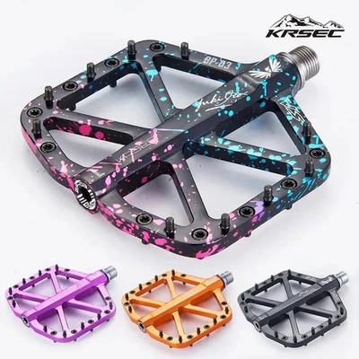 Ultralight Aluminum Bike Pedals MTB Road Bicycle Pedals 3 Sealed Bearings Pedals - Image 1 of 4