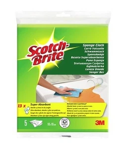 Pano De Esponja Scotch Brite 18x19cm Multiusos Superficies De Polvo - Imagen 1 de 1