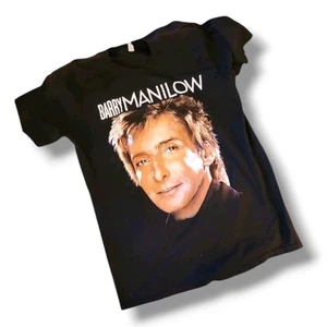 Barry Manilow 2015 Tour T-Shirt Large schwarz ein letztes Mal Konzert Tee - Bild 1 von 10
