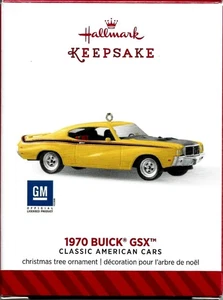 CLASSIC AMERICAN CARS #24 1970 BUICK GSX DIE CAST METAL KEEPSAKE ORNAMENT NEW - Picture 1 of 2