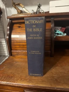 1909 Dictionary of The Bible, James Hastings, Complete in one volume 1st edition - Picture 1 of 7