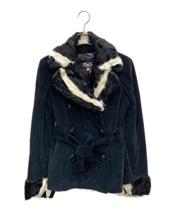 DOLCE & GABBANA                    fur jacket black - Picture 1 of 6