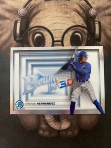2022 Bowman - Bowman in 3-D! Cristian Hernandez #B3D-9 (RC) - Picture 1 of 2