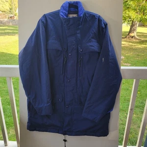 Herren LL Beam Mantel Vintage blau ohne Kapuze Gr. L. Taschen an Taschen - Bild 1 von 10