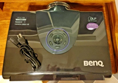 BenQ W6000 DLP 3D Home Theater Projector 1080p Black 2500 ANSI Lumens Full HD - Image 1 of 4