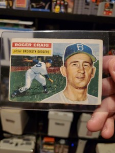 1956 Topps Baseball #63 Roger Craig