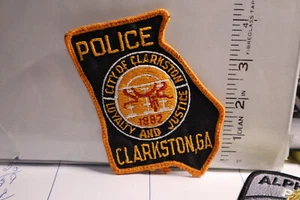 police patch   CLARKSTON POLICE GEORGIA - Picture 1 of 1