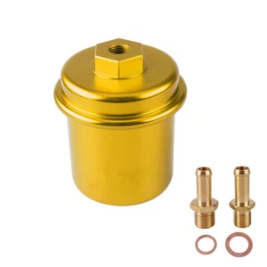 Gold Car High Flow Fuel Filter Washable For Honda Civic Acura Integra 1.5-1.8L - Picture 1 of 9