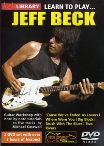 Lick Library LEARN TO PLAY 5 JEFF BECK Songs Guitar Video Lessons 2 DVD Set - Picture 1 of 1