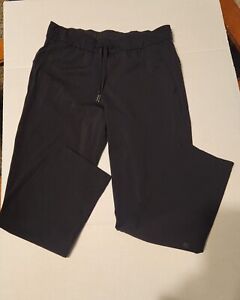 Lululemon Women's Size 8 Black Pants. Jogger Style Tapered Leg (See Description)