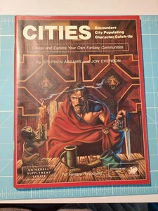 Cities 3rd edition, fantasy roleplaying supplement, Chaosium, VGC - Picture 1 of 5