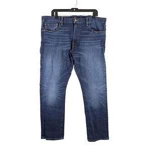 Polo Ralph Lauren Varick Slim Straight Jeans Dark Wash Denim Herren 38x30 - Bild 1 von 11