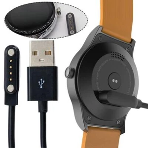 Universal Smart Watch Charger 4 Pin Magnetic Charger For Smart Watches` X8B1 - Zdjęcie 1 z 14