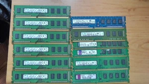 Ddr3 4gb 2gb 1gb RAM konvolut lot samsung kingston - Afbeelding 1 van 4