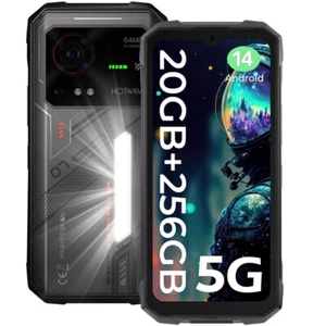 2025 HOTWAV Hyper 7 Outdoor Smartphone Ohne Vertrag 20GB+256GB 64MP 120Hz Handy - Zdjęcie 1 z 10
