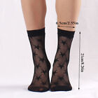 Women Lace Ankle Socks Fishnet Short Stockings Hollow Out Mesh Net Socks Tights.