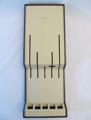 Bandeja de almacenamiento Cutco para cuchillos de cocina bloque estuche de plástico 6" x 17" Foto 1 de 4