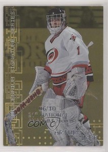 1999-00 ITG Be A Player Millennium Signature Series /10 Arturs Irbe #50