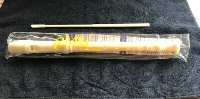 Plastic Recorder 3 pc. with plastic case and cleaning rod NEW - Image 1 of 3