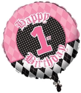 First Angel Little Girl 1st Birthday Party Decoration Foil 18" Mylar Balloon - Picture 1 of 1