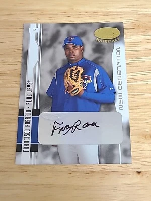 2003 Leaf Certified Materials Francisco Rosario #214 Toronto /400 Autograph $$$ - Image 1 of 2