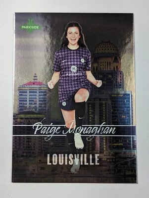 2023 Parkside NWSL Volume 1 Cityscapes #C11 Paige Monaghan Foil Insert - Image 1 of 2