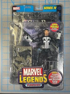 Marvel Legends Punisher Action Figure Series IV 4 Foil Variant Toybiz Frank Cast - Picture 1 of 6