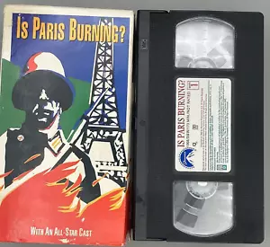Is Paris Burning? (1966), VHS Movie, Paramount 2 Tapes (1991), Coppola script - Picture 1 of 4