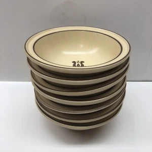 Vintage Pfaltzgraff Village Pattern dinner set- 6" Cereal soup bowls qty 7 - Picture 1 of 9