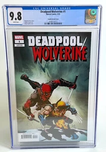 DEADPOOL / WOLVERINE #1 GREG CAPULLO 1:50 VARIANT COVER 3/25 | 2025 | CGC 9.8 - Picture 1 of 2