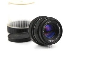 Lens PENTACON auto 1.8/50 fast lens Mount M42 Lens DDR Zenit Praktica - Picture 1 of 6