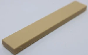 Lego 8x Tan Tile 1 x 6 - Picture 1 of 1