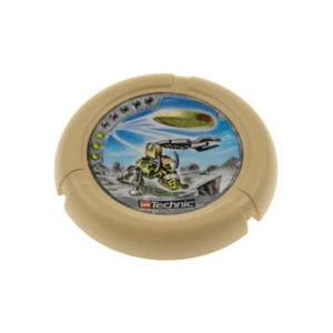 1X Lego Technic Slide Disk 5X5 Granite Slizer Beige Robot 8504 32171PB044 - Picture 1 of 1