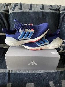 adidas UltraBoost 22 Legacy Indigo 2021 Size 13 Vnds - Picture 1 of 9