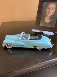 1947 Cadillac Series 62 Light Blue 6.5''Diecast National Motor Museum Mint Signa - Picture 1 of 8
