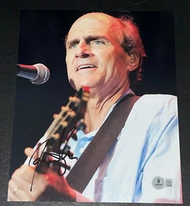 James Taylor Signed Autograph 11x14 Photo You've Got a Friend Singer Beckett B - Picture 1 of 2