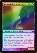 Wanderbrine Rootcutters FOIL Shadowmoor NM Blue Black Common MTG CARD ABUGames