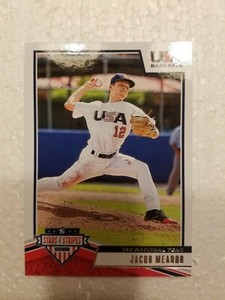 Lot of 40- Panini 2019 USA Baseball stars and stripes JACOB MEADOR Cards 40ct