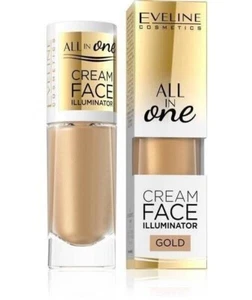 Eveline All In One 8ml Cream Face Illuminator Gold Shade - Picture 1 of 1