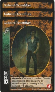 Gabriel Tremblay x3 Caitiff Black Chantry Promo Pack 4 Vintage Jyhad - Bild 1 von 1